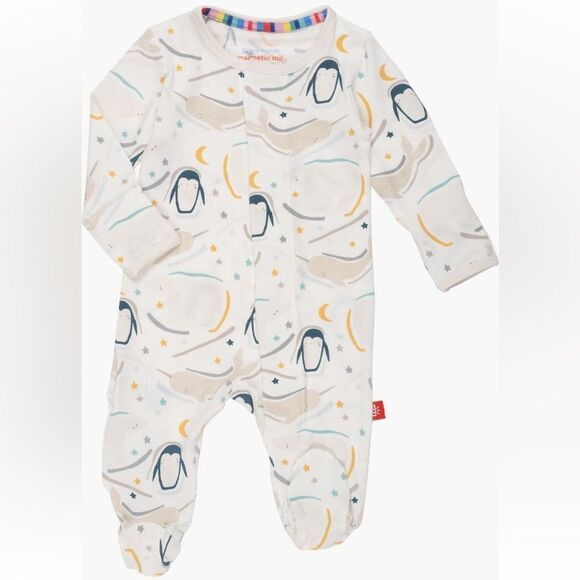 NWT MAGNETIC ME PENGUIN FOOTIE - Picture 2 of 5